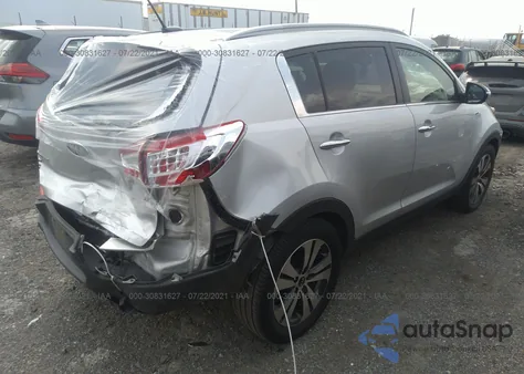2012 Kia Sportage Ex from USA, damaged, VIN KNDPCCA26C7277884